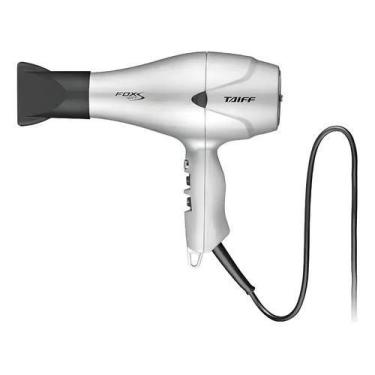 Imagem de Secador de cabelo Taiff Diamante Fox Íon S prata 220v, 220V