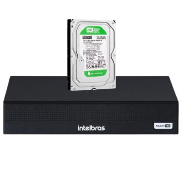 Imagem de DVR 8 CANAIS INTELBRAS MHDX 3008-C FULL HD C/HD 500GB