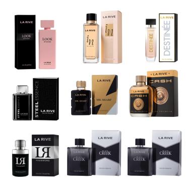 Imagem de Kit 10 Perfumes Importado La Rive Original Lacrado+Amost.1ml