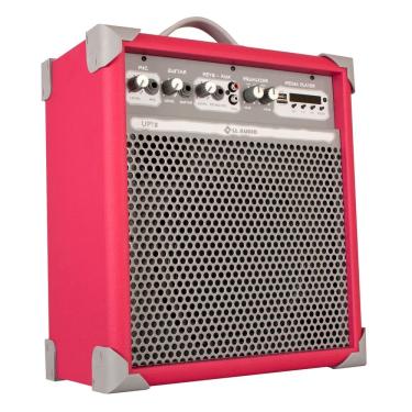 Imagem de Caixa Amplificada Multiuso ll Audio UP8 Rosa