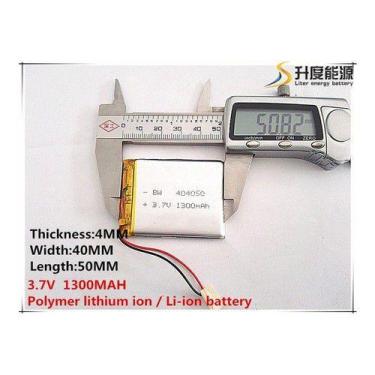 Imagem de Bateria 1300 Mah 3,7v 404050 4mm x 40mm x 50mm - bgb