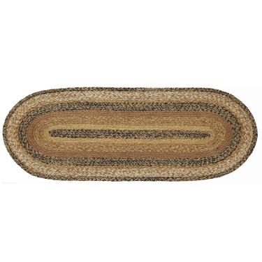 Imagem de (13L x 36W in., Multicolor) - Kettle Grove Braided Jute Runner - 33cm x 91.4cm