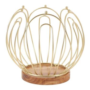 Imagem de TOPINCN Cesta de Armazenamento de Cápsulas de café, Caixa Organizadora de Cápsulas de Cerveja Com Base de Madeira, Suporte para Cápsulas Nespressos, Recipiente que Economiza Espaço para