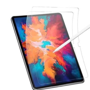 Imagem de LXEEOLX Protetor de tela de papel compatível com Lenovo Tab M11, filme PET fosco para desenho e anotações [antirreflexo][antiderrapante]