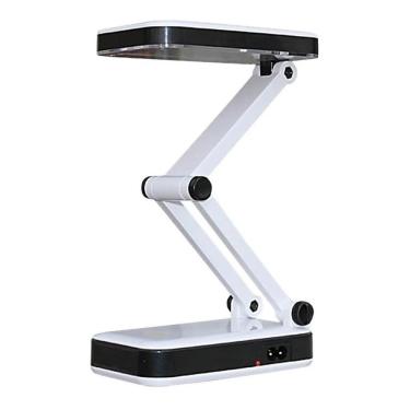 Imagem de Luminária De Mesa 24 Led Abajur Dobrável Recarregável Bivolt