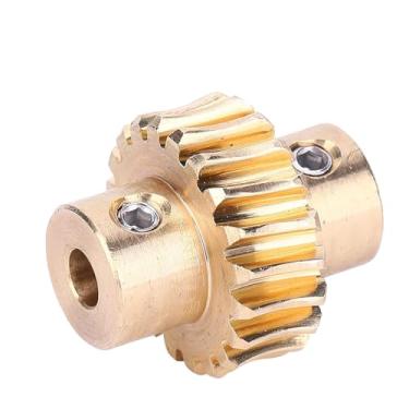Imagem de 10: 1 Wheel Bronze Gear, Metal Set para Peças de robô Industrial, Com Estrutura de Transmissão Simples, Vida útil Longa de Serviço, Montada No Diâmetro do Eixo D de 4,7 Mm