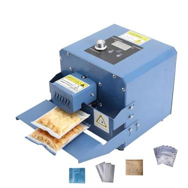Imagem de KKSOUFX Seladora De Sacos PláSticos Comercial, Seladora TéRmica AutomáTica Para Sacos PláSticos De Alimentos, Com Controle De Temperatura, Ideal Para Biscoitos, Pequenos ComéRcios