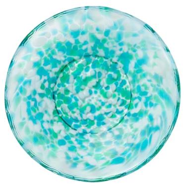 Imagem de Prato de vidro feito à mão de 10 cm - Prato pequeno japonês para joias, molho, aperitivos ou exibição - inspirado na natureza, feito no Japão (1, Mizubasho)