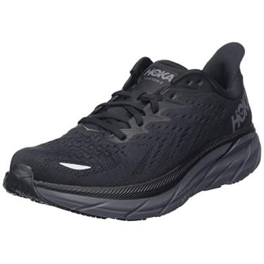 Imagem de HOKA ONE ONE Tênis masculino cano baixo, Preto/preto, 40