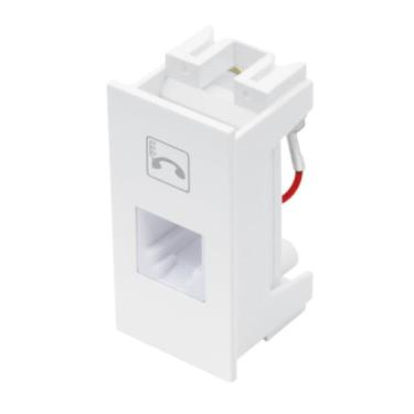 Imagem de MÓDULO TOMADA PARA TELEFONE RJ11 HABITAT 4VIAS – FAME