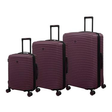 Imagem de It Luggage Precursor Titan Conjunto giratório expansível com 8 rodas, 3 peças, vinho fino