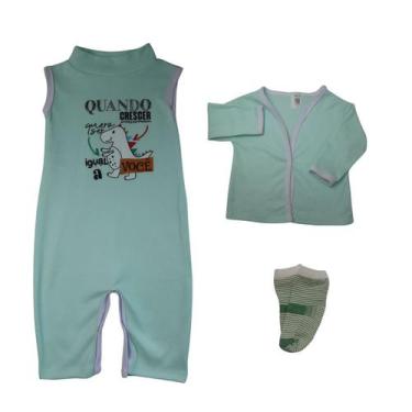 Imagem de Camiseta Blusa Cacharrel Infantil Bebê Ribana 1 Ao 8 - Tanran Baby, Az