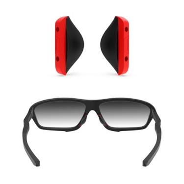 Imagem de ToughAsNails Almofadas de nariz de substituição Asian Fit para óculos de sol Oakley Proxy OO9312 – Base rígida vermelha