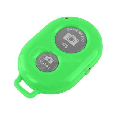 Imagem de Controle Remoto Disparador De Fotos Bluetooth Selfie - Verde