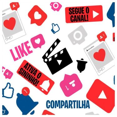 Imagem de Tnt Estampado Redes Sociais - 5 Metros