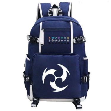 Imagem de Mochila escolar Genshins Impactss Anime para crianças