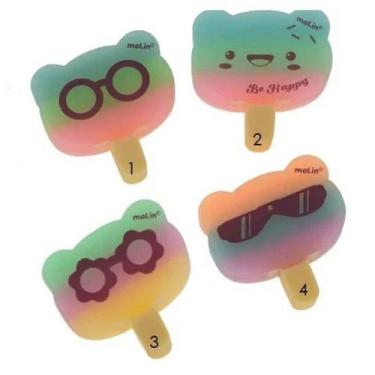 Imagem de BORRACHA LOVE FACES MOLIN - Marshmallow, Morango, Uva e Baunilha, 3