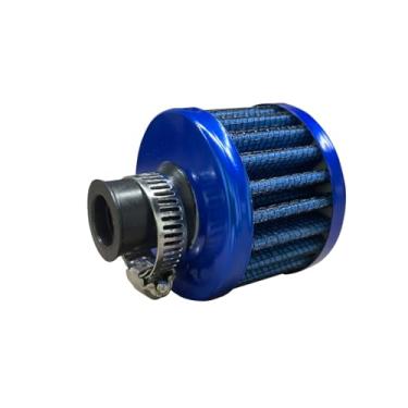 Imagem de Filtro de respiração de carro, limpador de filtro de entrada de ar frio de 12 mm, respirador de filtro de tampa de válvula de ventilação do cárter, filtro de ar automotivo para a maioria dos carros e