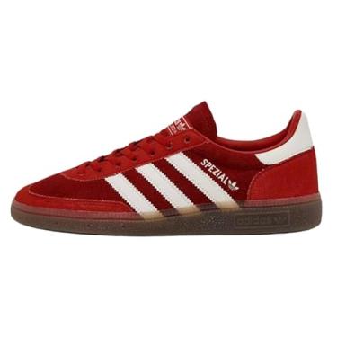 Imagem de adidas Originals Andebol Spezial Unissex, Goma escura, vermelha, branca, 36 BR