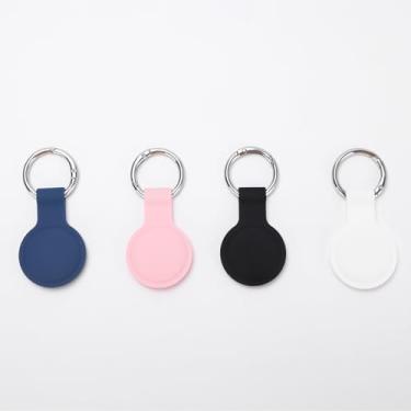 Imagem de Capa de silicone com chaveiro para F18 anti-perda Anti-derrapante anti-queda anti-arranhão Design ultra-fino e invisível Moldura flexível Fivela anel metal reforçada Suspensão portátil multi-cenário