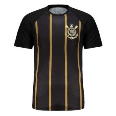 Imagem de CAMISETA COIMBRA CORINTHIANS LOGO MASCULINO - PRETO GG-Masculino