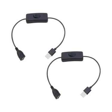 Imagem de Cabo USB Com Interruptor Liga/Desliga E Extensão Para Fita De LED, Fer