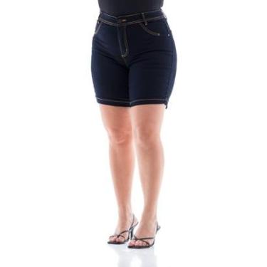 Imagem de Bermuda Jeans Feminina Arauto Slim Megaflex-Feminino