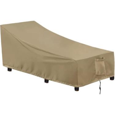 Imagem de Funda impermeable para silla tumbona de patio OutdoorLines de 84 cm