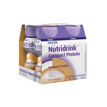 Imagem de Nutridrink Compact Protein Capuccino - Kit 4 unidades de 125 mL - Dano