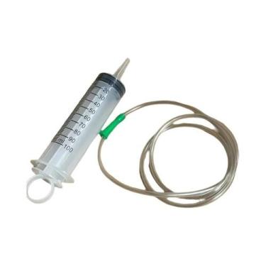 Imagem de Seringas De Plástico Duráveis De Grande Capacidade Corpo Transparente 