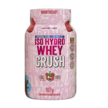 Imagem de IsoHydro Whey Crush Pote 907g Under Labz Strawbear