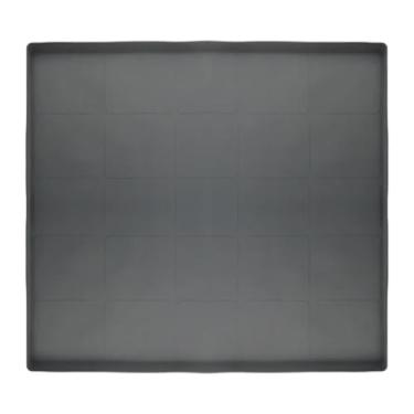 Imagem de KiBcsLic Capa protetora multifuncional para máquina de lavar e secar roupa, à prova de poeira, ideal para uso em lavanderias e áreas externas, Cinza