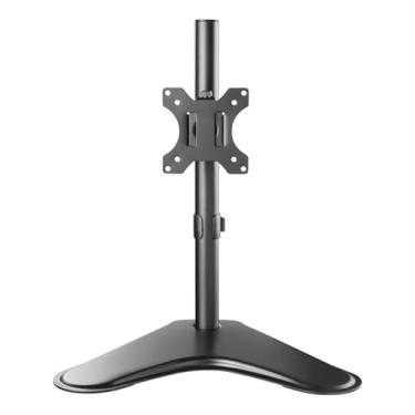 Imagem de BEGWVDJTP Suporte para monitor de mesa para elevação de altura telescópica, giratória, telescópica, tela universal, base de mesa