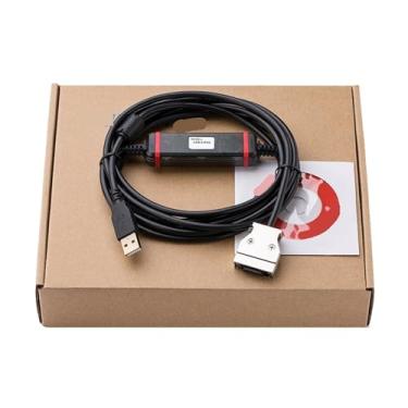 Imagem de Aoleaby Cabo de programação PLC, USB-CIF02, adaptador CQM1-CIF02 adequado para USB para série RS232 CPM1/CPM1A/CPM2A/CPM2AH/C200HS (FTDI USB-CIF02)