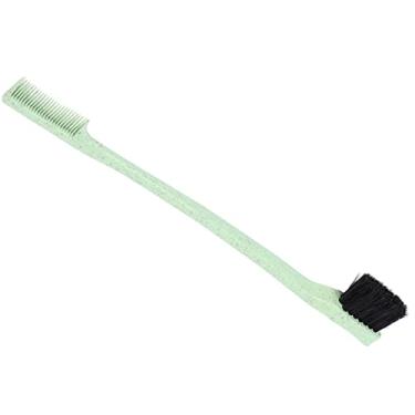 Imagem de Cryfokt Pincel de Sobrancelha para Cílios, Design Ergonômico, Ferramenta de Cosméticos, Loja de Cabeleireiro, 7,1" X 0,9 pol. (Verde)