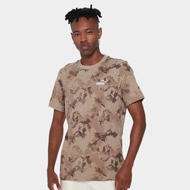 Imagem de Camiseta Puma Camo AOP Masculina-Masculino