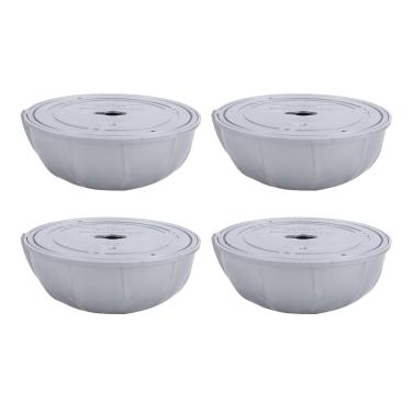 Imagem de Fabater Substituição do Cartucho da Banheira de Hidromassagem de 4 Pces para o Flutuante da Facilidade do Sapo Cuidados Com a água Equilibrada Manutenção Fácil para Proprietários Banheira de