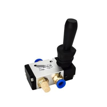 Imagem de ROUPWKWO 3H210-08 1/10.2 cm 2 posições 3 portas ar manual válvula de controle pneumático (3H210-08 e PC6-02)