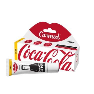 Imagem de Hidratante Labial Carmed Coca-Cola Incolor 10g Original Cimed