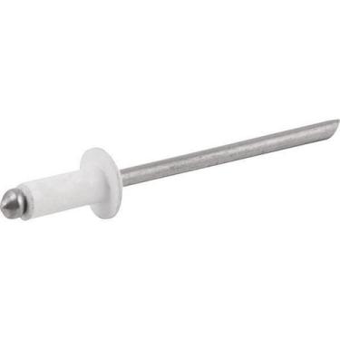 Imagem de Rebite Alumínio Branco 3,2X12Mm 312 Com 1000 Peças - Vonder