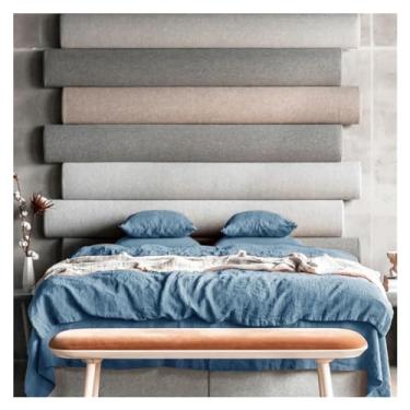 Imagem de Conjunto de capa de edredom 100% linho puro, conjunto de cama macio respirável, capa de colcha com fecho de zíper, tecido doméstico macio de cor sólida, cama de luxo em uma bolsa (A 150 cm x 200 cm)