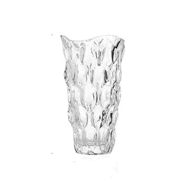 Imagem de WUHUQN Vaso de flor, vaso de vidro, decoração de sala de estar, vaso hidropônico, vaso de flores decorativas, decoração de flores secas, vaso simples e versátil para arranjo floral