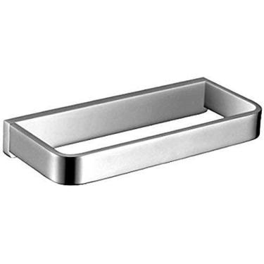 Imagem de Toalheiro montado na parede, toalheiro de banheiro, trilho de hotel, toalheiro cromado, cobre, barra de toalha, suporte de toalha de banheiro/prata