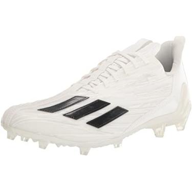 Imagem de adidas Chuteiras masculinas Adizero, Branco/Preto/Branco, 39