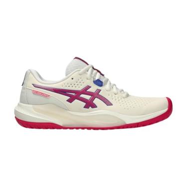 Imagem de ASICS Tênis masculino Gel-Challenger 15, Creme/rosa brilhante, 36 BR