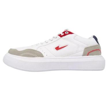 Imagem de Tenis Konnex Basic Resistant Cadarço Elastico - KX2202, 41, Branco, Ve