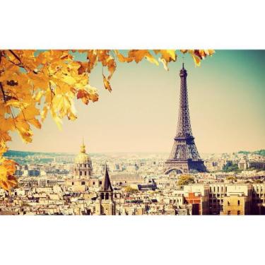Imagem de Painel de Tecido Sublimado Paris Vintage 2 - Fabrika de Festa, 180x120