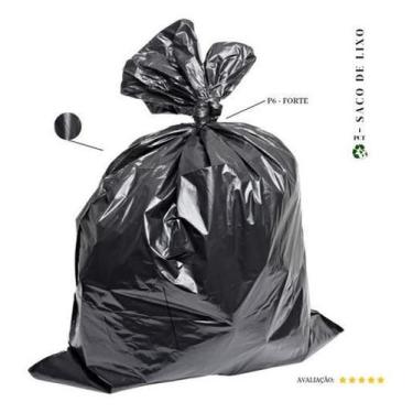 Imagem de Saco De Lixo 100 Litros P6 - Forte 20 Unidades - Higipack