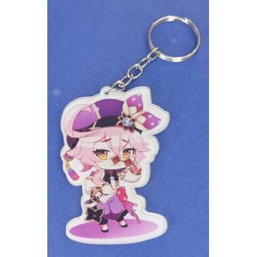 Imagem de Chaveiros Genshin Impact Acrílico Chibi Anime Pingente Diversos Person
