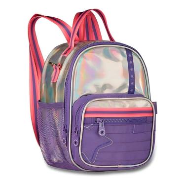 Imagem de Lancheira Térmica Infantil Escolar Resistente Com Alça, Roxo